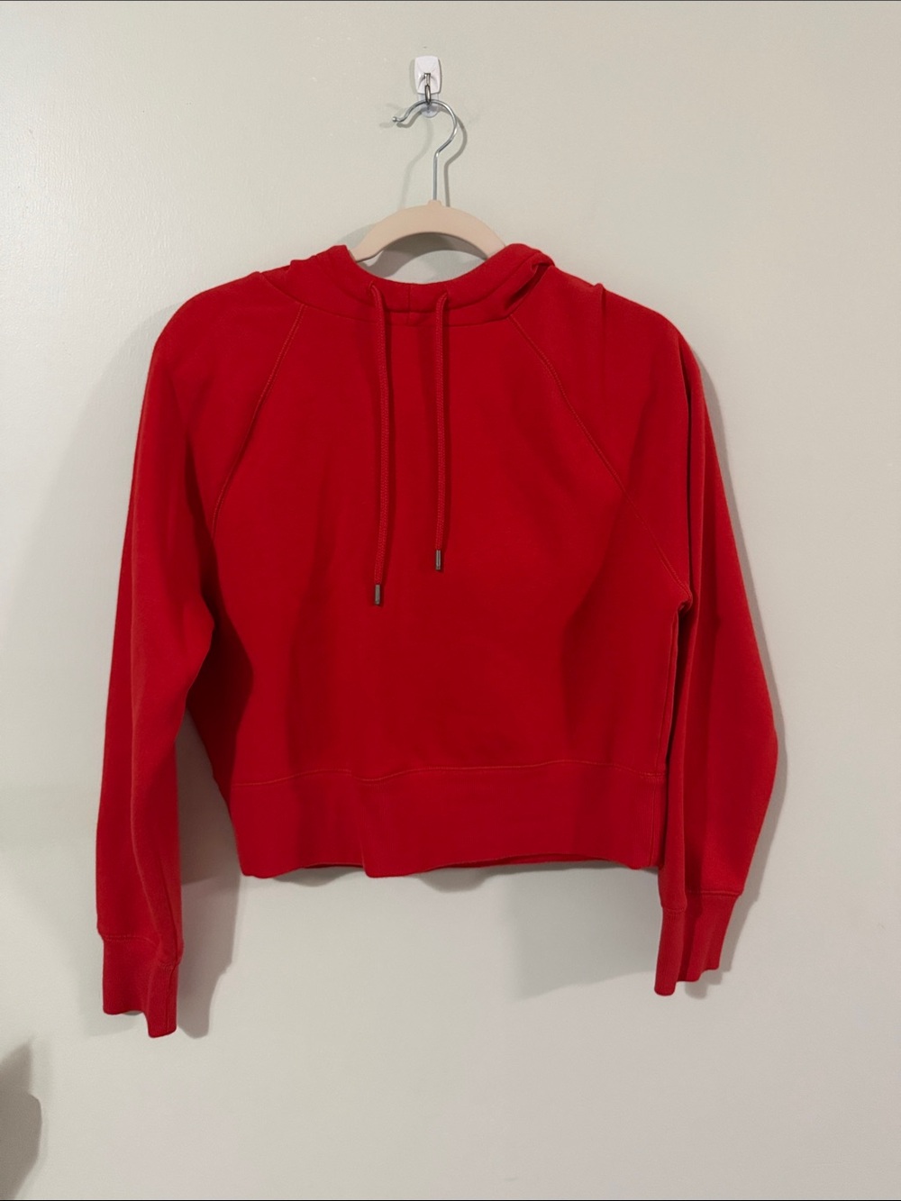 Universal Thread Red Cropped Drawstring Hoodie